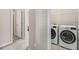 Convenient laundry room with modern washer and dryer at 1370 Dupont Nw Park, Atlanta, GA 30318