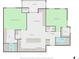 Floorplan image shows the Primary bedroom, living room, kitchen, bathroom and balcony at 706 Barrington Hills Dr, Atlanta, GA 30350