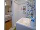 Bathroom featuring a vanity with shower and view of bedroom at 5235 Pounds S Dr, Stone Mountain, GA 30087
