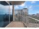 This balcony offers breathtaking views of the city skyline at 400 W Peachtree Nw St # 2604, Atlanta, GA 30308