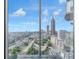 Enjoy the city views from this vantage point, showcasing the bustling urban landscape at 400 W Peachtree Nw St # 2604, Atlanta, GA 30308