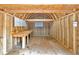 Interior view of a shed with wood walls, pegboards and workbench at 12 Remington Ct, Euharlee, GA 30145