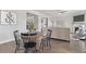 Breakfast nook is located between the living room and kitchen at 3936 Lockaby Way, Lawrenceville, GA 30044