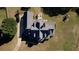 Bird's eye view of the house and its detailed roof design at 2002 Orchard Terrace, Loganville, GA 30052