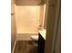 Bathroom with a toilet and shower/tub combo and nice cabinets at 6645 Oak Hill Pass, Fairburn, GA 30213