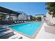 Large swimming pool with lounge chairs and plenty of space for relaxation at 1661 La France Ne St # 314, Atlanta, GA 30307