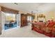 Elegant bedroom suite with a fireplace, screened porch and classic details throughout at 3847 Sweet Bottom Dr, Duluth, GA 30096