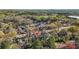 An aerial shot of the property including a road and other homes at 1013 Columbia Dr, Decatur, GA 30030
