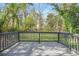 Nice wooden deck with black rails and lots of space for outdoor enjoyment at 1013 Columbia Dr, Decatur, GA 30030