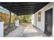 A view of the carport on the side of the house at 1013 Columbia Dr, Decatur, GA 30030