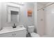 Modern bathroom featuring neutral paint and walk in shower at 3655 Brisbane Dr, Marietta, GA 30062