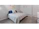 Neutral bedroom with bed and gray carpet at 3655 Brisbane Dr, Marietta, GA 30062