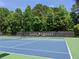 Well-maintained community tennis courts ready for play, surrounded by lush greenery at 3655 Brisbane Dr, Marietta, GA 30062