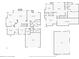 Complete floor plans showing main floor and garage, plus basement diagram at 5595 Rolling Acres Ln, Cumming, GA 30028