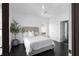 Bright bedroom featuring a full sized bed, large window, and closet space at 2019 Mason Mill Rd, Decatur, GA 30033