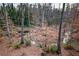 Natural backyard space showcasing a stream and wooded area at 2848 Tanner Lake Nw Trl, Marietta, GA 30064