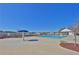 Community pool with a large deck area, perfect for relaxing and enjoying the sun at 76 Auburn Run Ln, Auburn, GA 30011