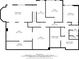 Floor plan of the basement, showing rooms, dimensions, and layout at 302 W Country Dr, Johns Creek, GA 30097