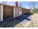 Backyard with patio, brick and siding on the house at 6175 Marilla St, Douglasville, GA 30135