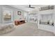 Spacious bedroom with bunk beds and soft, neutral tones, perfect for a cozy retreat at 7740 Nesbit Ferry Rd, Atlanta, GA 30350