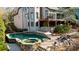 This home features a backyard pool and deck, providing ample space for outdoor relaxation and entertainment at 1525 Lockridge Dr, Cumming, GA 30041