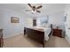Bedroom featuring neutral colored walls, carpet, and simple furnishings at 1525 Lockridge Dr, Cumming, GA 30041