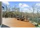 Spacious deck with beautiful outdoor scenery at 1525 Lockridge Dr, Cumming, GA 30041