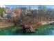 Waterfront property with private dock access, ideal for boating, swimming, and enjoying lakeside living at 1525 Lockridge Dr, Cumming, GA 30041