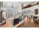 Bright and spacious living room with large windows and hardwood floors at 1525 Lockridge Dr, Cumming, GA 30041