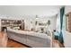 Open floor plan showcases a seamless flow between the living and kitchen areas at 3464 Enterkin Ln, Atlanta, GA 30349