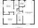 Floorplan featuring bedrooms, bathroom, laundry, recreation room and stairs at 4205 Whittier Ct, Decatur, GA 30034