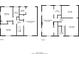 Complete home floorplan featuring two floors with various living spaces and dimensions at 4205 Whittier Ct, Decatur, GA 30034