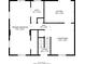 Floorplan featuring primary bedroom, bathroom, kitchen, living room and foyer at 4205 Whittier Ct, Decatur, GA 30034