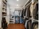 Spacious walk-in closet features custom shelving and ample storage space at 46 Montclair Ne Dr, Atlanta, GA 30309