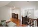 Bright hallway with hardwood floors, natural light, and decorative furnishings at 46 Montclair Ne Dr, Atlanta, GA 30309