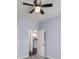 Well-lit bedroom featuring a ceiling fan and an open doorway to other living spaces at 821 Ralph Mcgill Ne Blvd # 2210, Atlanta, GA 30306