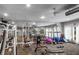 Onsite gym with cardio and weight training equipment, mirrored walls, and natural lighting at 821 Ralph Mcgill Ne Blvd # 2210, Atlanta, GA 30306
