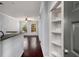 Inviting living room featuring hardwood floors and a view from the breakfast bar area at 821 Ralph Mcgill Ne Blvd # 2210, Atlanta, GA 30306