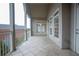 Beautiful covered balcony space with open windows, and a view at 50 Biscayne Nw Dr # 6111, Atlanta, GA 30309
