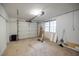 This garage has ample storage and a large garage door at 5384 Blackhawk Dr, Acworth, GA 30102