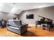 Bonus room or media space includes skylights, wet bar, media, and hardwood floors at 2130 Monhegan Se Way # 11, Smyrna, GA 30080