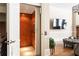 Accessible home with a modern elevator, seamlessly integrated into the living space at 2130 Monhegan Se Way # 11, Smyrna, GA 30080
