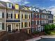 Charming townhomes boast a mix of brick and siding with well-manicured lawns and inviting entrances at 2130 Monhegan Se Way # 11, Smyrna, GA 30080