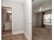 Hall bathroom and bedroom are visible from this view inside of the home at 2382 Gallard St, Lawrenceville, GA 30043