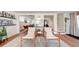 Stylish living room flows into the dining area, creating a perfect space for entertaining and everyday living at 20 Screven Ne St, Atlanta, GA 30307