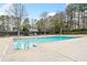Enjoy the community pool and relax poolside during the warm summer months at 1421 Briarcliff Dr, Woodstock, GA 30189
