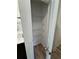 Bathroom linen closet with adjustable wire shelving at 380 Waterbluff Dr, Mableton, GA 30126