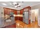 Well-equipped kitchen with granite countertops, stainless steel appliances, and ample storage at 3951 Lorien Nw Way, Kennesaw, GA 30152
