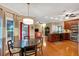 A kitchen and dining area, perfect for entertaining guests at 3951 Lorien Nw Way, Kennesaw, GA 30152