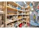 Storage area with shelving and storage bins for organization at 3951 Lorien Nw Way, Kennesaw, GA 30152
